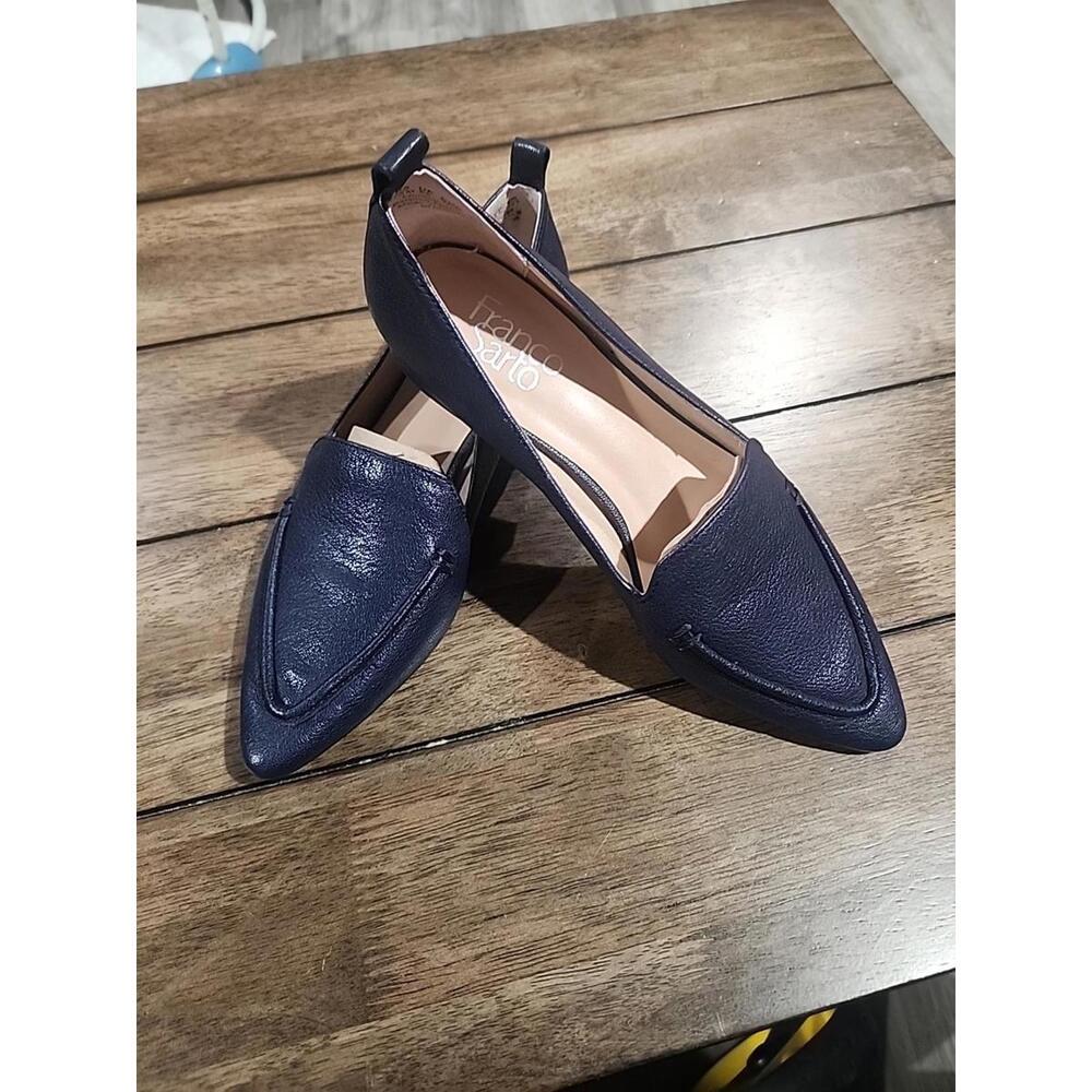 Franco Sarto Women's Leather Upper  Starland Flats Size 7.5